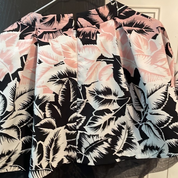 Flared printed skirt - Picture 2 of 5